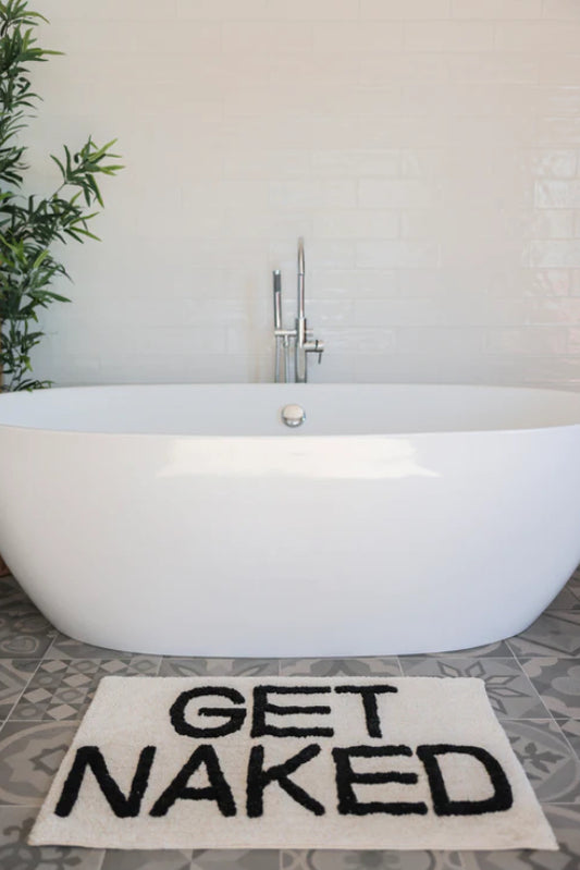 “Get Naked” Bath Mat