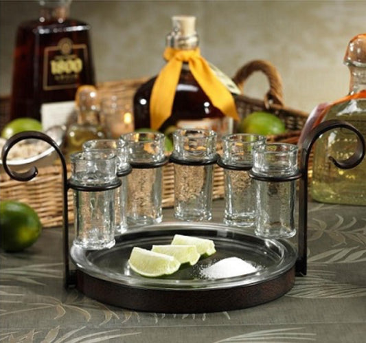 Cabo 6 Shot Tequila Set - Silver
